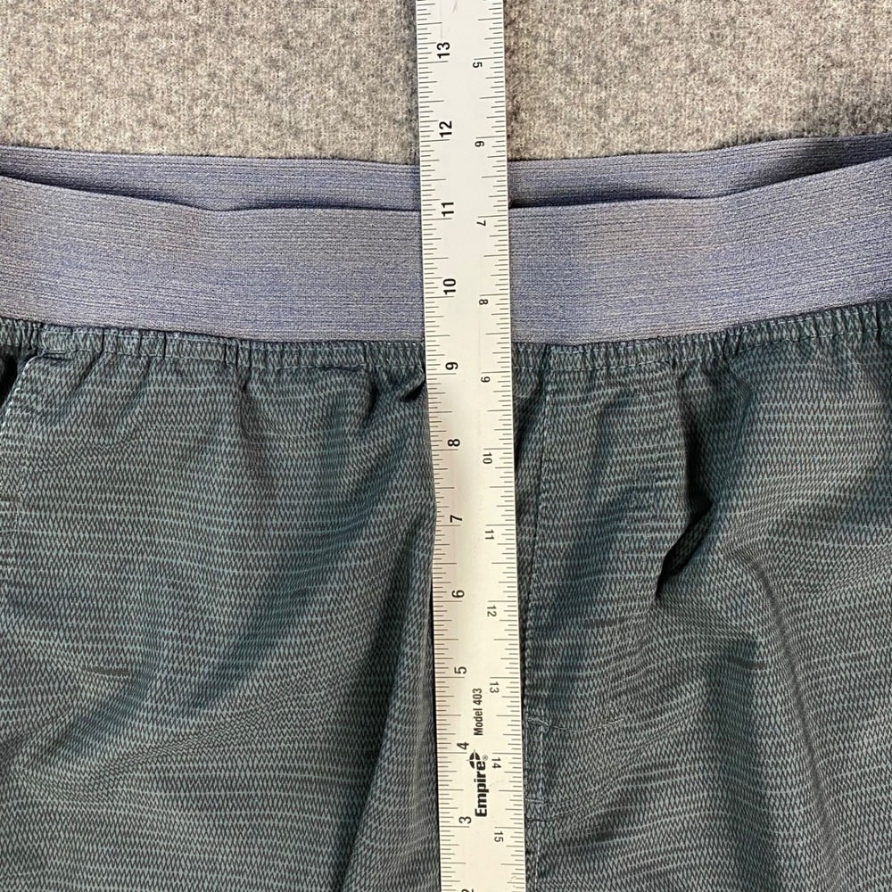 Prana Mens Shorts Size M Green Rust Colorblock Breathe Active Hiking Athletic - Picture 5 of 10